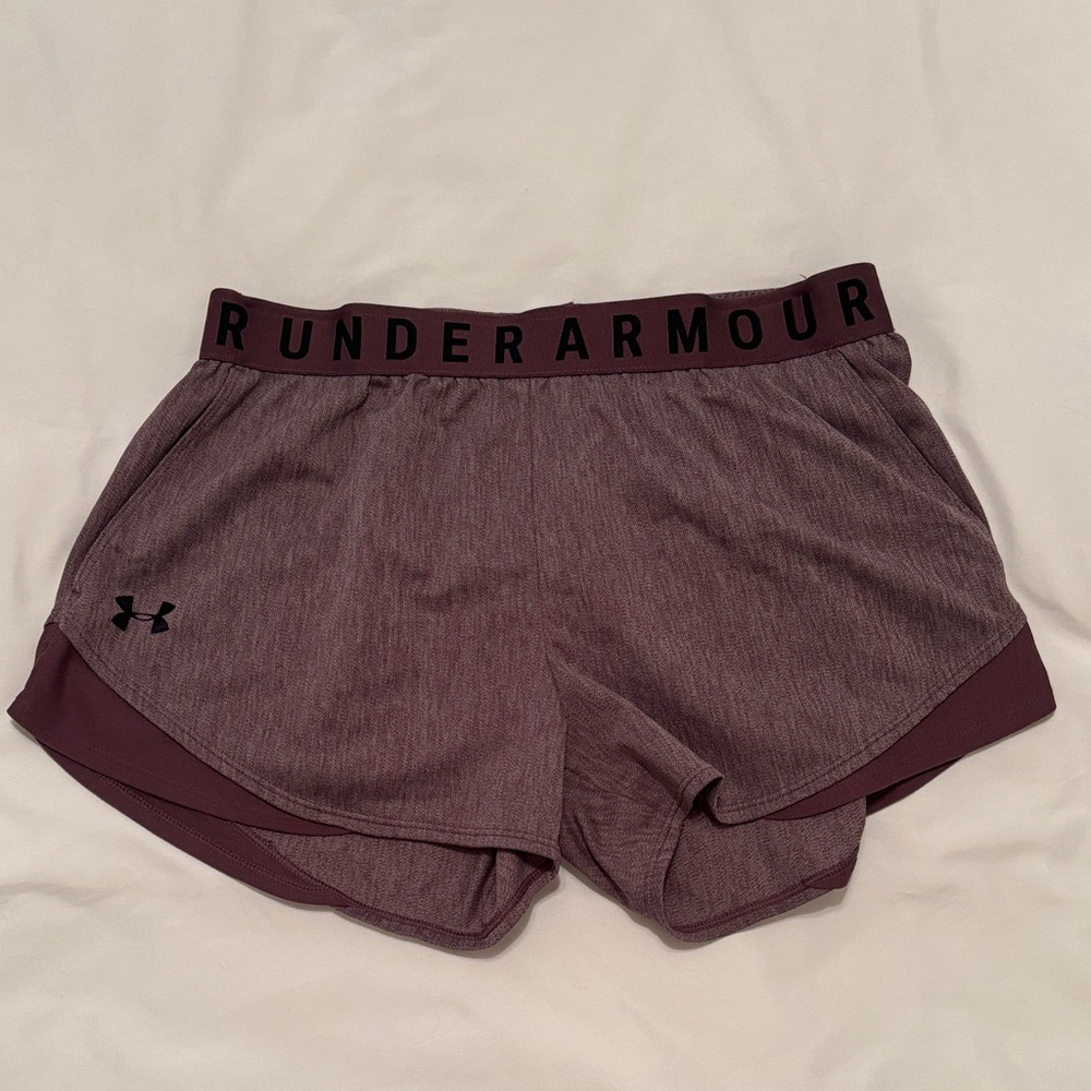 Under Armour Women's Purple Athletic Shorts